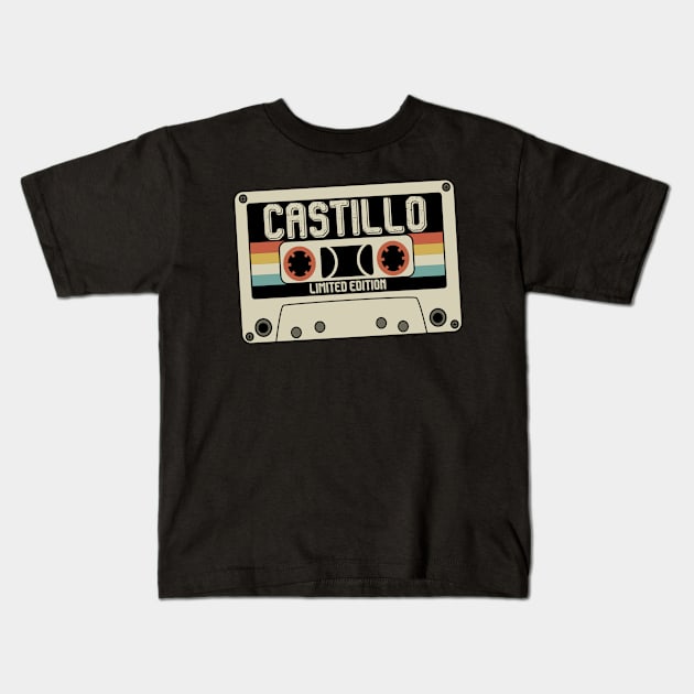 Castillo - Limited Edition - Vintage Style Kids T-Shirt by Debbie Art